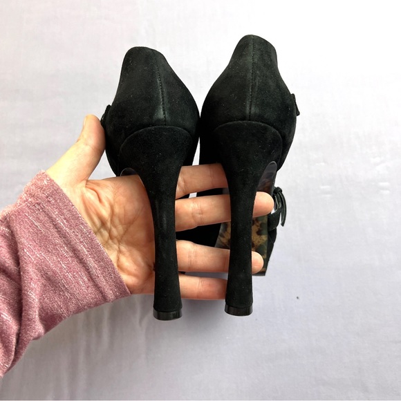 Guess MaryJane Suede Platform Heels - Picture 5 of 5